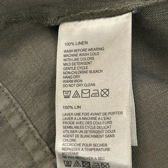 Tommy Bahama NWOT Two Palms raw edge 100% linen jacket - Picture 11 of 14